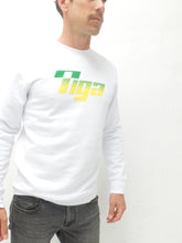Laden Sie das Bild in den Galerie-Viewer, sweat shirt tiga vintage blanc homme