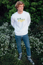 Laden Sie das Bild in den Galerie-Viewer, sweat shirt tiga vintage white homme