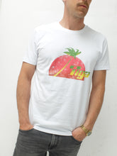 Charger l&#39;image dans la galerie, t shirt vintage tiga motif palmier sur fond blanc
