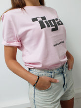 Charger l&#39;image dans la galerie, t shirt vintage tiga rose femme
