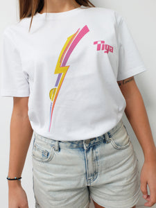 t shirt femme tiga vintage style année 80